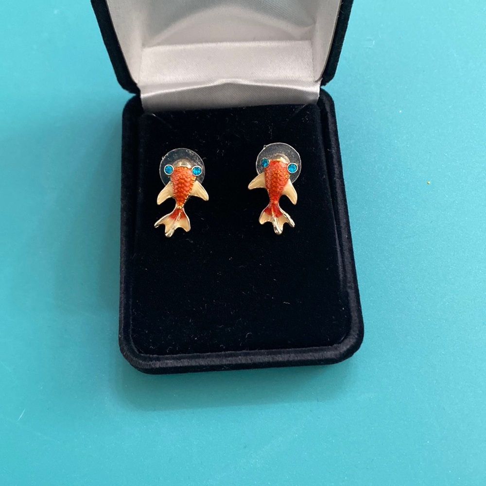 Tiny Koi Fish Studs